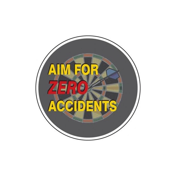 Accuform WALLWRAP WALL GRAPHICS AIM FOR ZERO PWG218 PWG218 - main